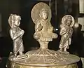 Indra, Buddha und Brahma