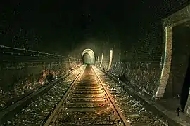 Blick in den Schellfischtunnel