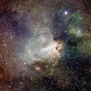 Aufgenommen mit dem VLT Survey Telescope