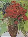 Vincent van Gogh:Vase mit Kornblumen und Klatschmohn