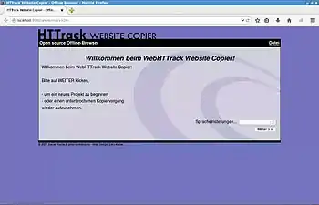 WebHTTrack