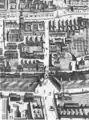 Kupferstich des Ziegeltores von 1724 (Ausschnitt aus Freising von Norden s. o.)