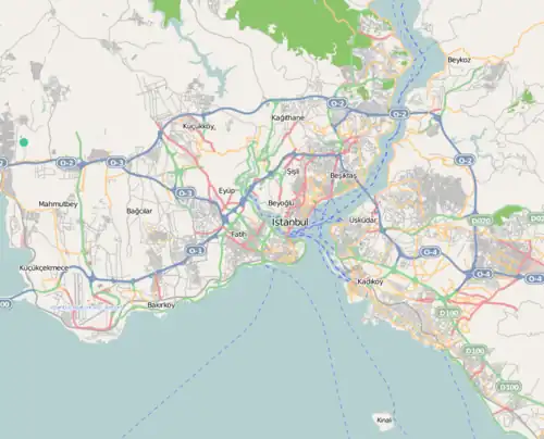 Karaköy is located in Istanbul