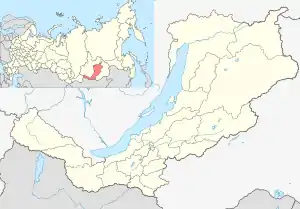 Maximikha is located in Republic of Buryatia